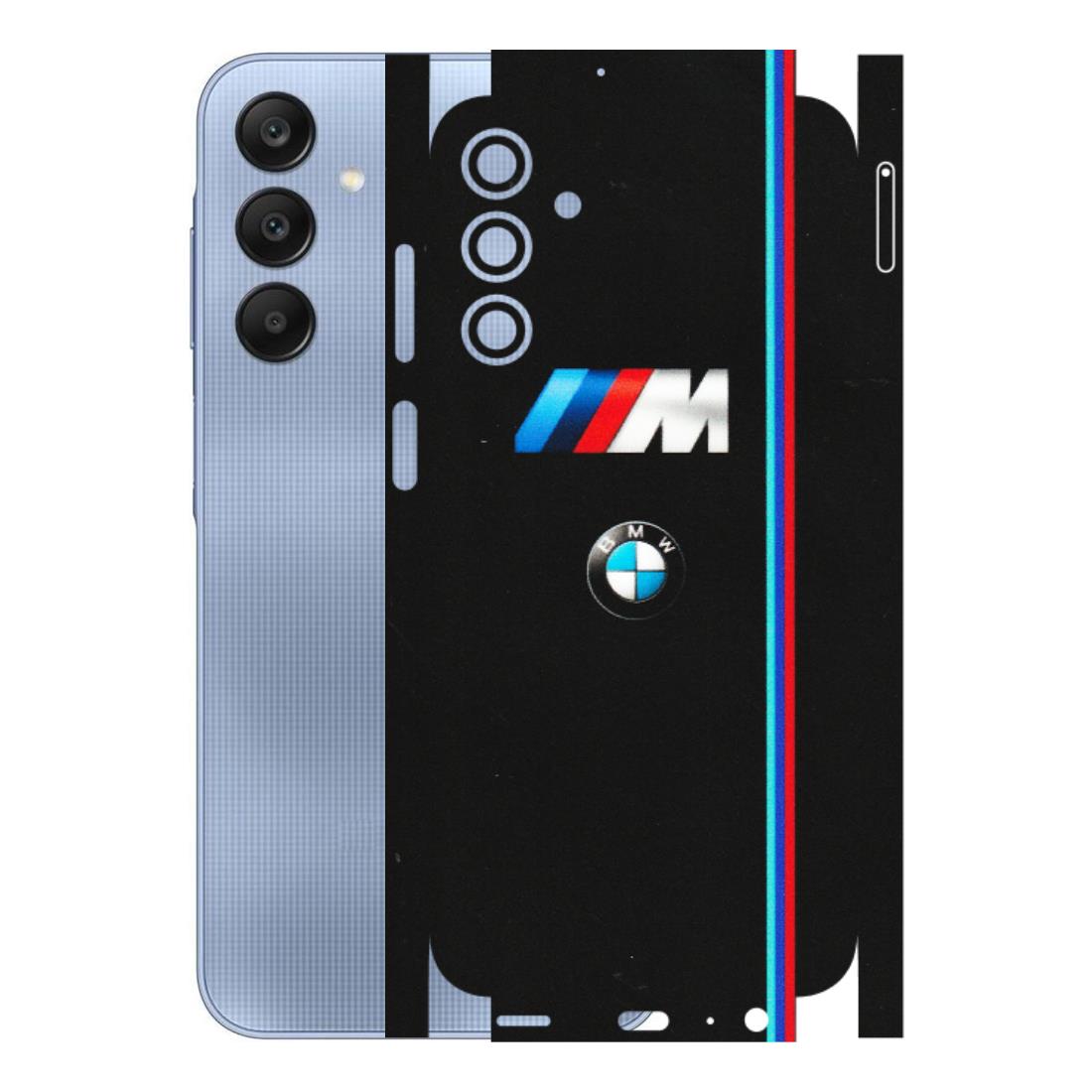 Samsung A/S Series Phone Skins (All Models) - Styling With Black BMW - Matte Finish (M-74) Samsung Galaxy A15 (5G)