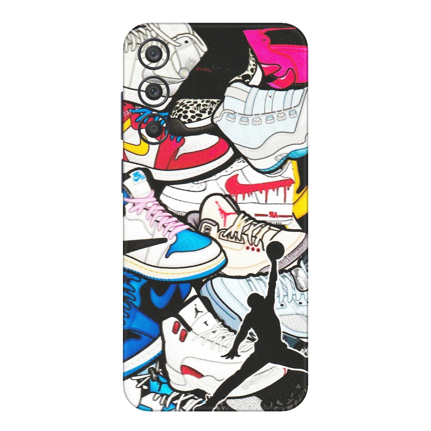 Samsung A/S Series Phone Skins (All Models) - Jordan Sneakers Fan - Matte Finish (M-80) Samsung Galaxy A15 (5G)