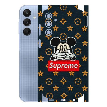 Samsung A/S Series Phone Skins (All Models) - Mickey Supreme - Matte Finish (M-83) Samsung Galaxy A15 (5G)