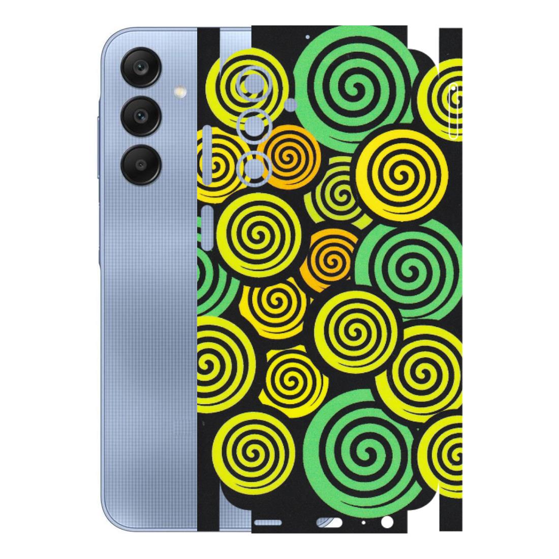 Samsung A/S Series Phone Skins (All Models) - Crazy Spiral - Matte Finish (M-91) Samsung Galaxy A15 (5G)