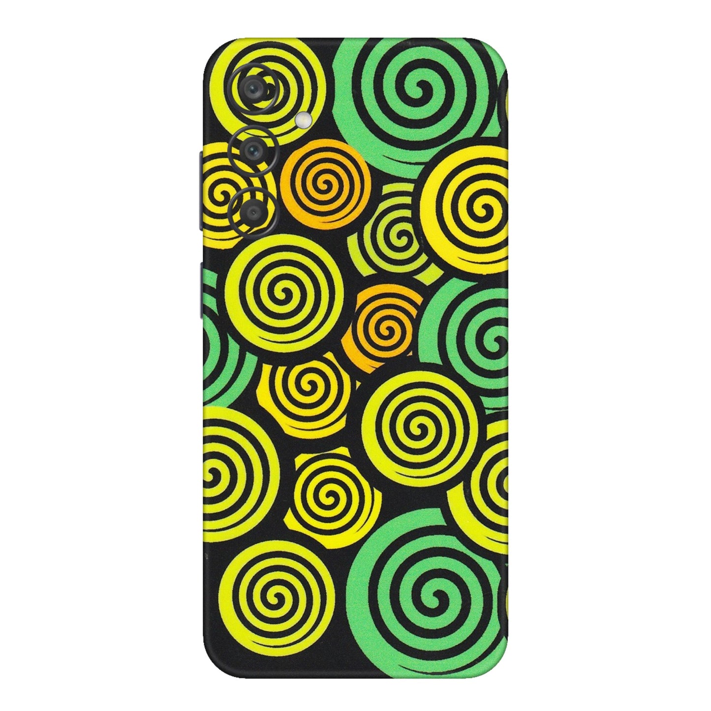 Samsung A/S Series Phone Skins (All Models) - Crazy Spiral - Matte Finish (M-91) Samsung Galaxy A15 (5G)
