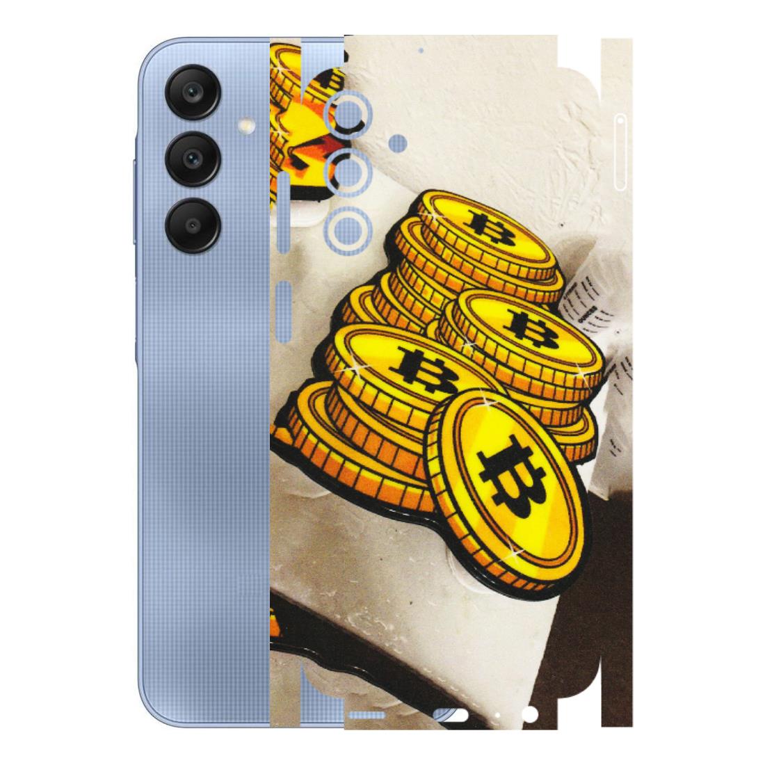 Samsung A/S Series Phone Skins (All Models) - Billionaire Bitcoin Collection - Matte Finish (M-92) Samsung Galaxy A15 (5G)