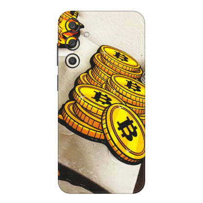 Samsung A/S Series Phone Skins (All Models) - Billionaire Bitcoin Collection - Matte Finish (M-92) Samsung Galaxy A15 (5G)