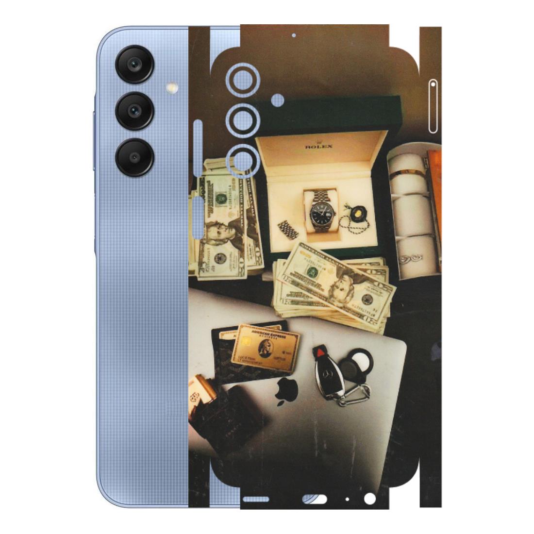 Samsung A/S Series Phone Skins (All Models) - Luxury Lifestyle - Transparent Finish (T-11) Samsung Galaxy A15 (5G)