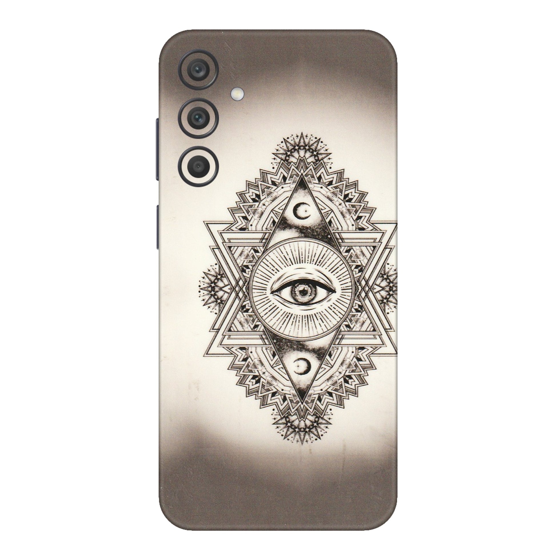 Samsung A/S Series Phone Skins (All Models) - Illuminati Great Eye - Transparent Finish (T-14) Samsung Galaxy A15 (5G)
