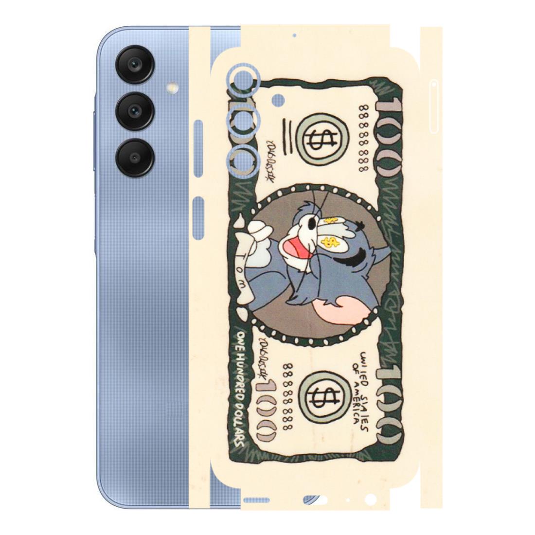 Samsung A/S Series Phone Skins (All Models) - One Hundred Dollar Tom - Transparent Finish (T-16) Samsung Galaxy A15 (5G)