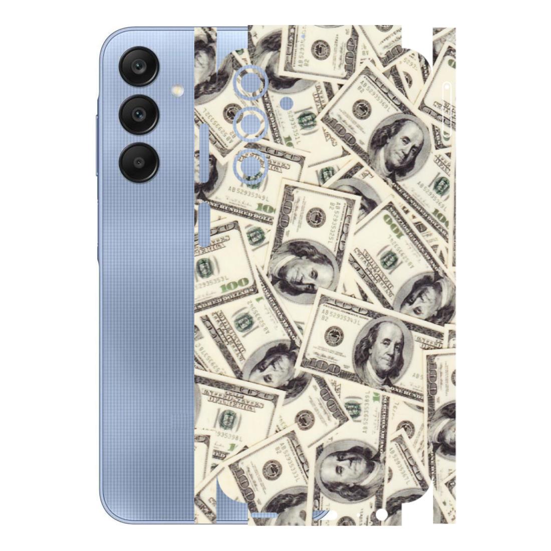 Samsung A/S Series Phone Skins (All Models) - Dollar Lover - Transparent Finish (T-17) Samsung Galaxy A15 (5G)