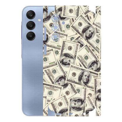 Samsung A/S Series Phone Skins (All Models) - Dollar Lover - Transparent Finish (T-17) Samsung Galaxy A15 (5G)