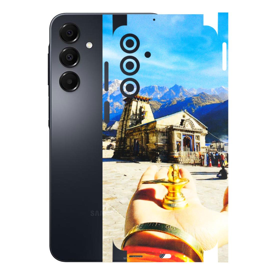 Samsung A/S Series Phone Skins (All Models) - Beauty of Kedarnath - 3D Embossed Finish (L-108) Samsung Galaxy A16