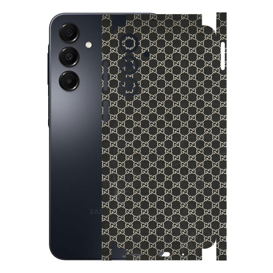 Samsung A/S Series Phone Skins (All Models) - Black G Print - 3D Embossed Finish (L-109) Samsung Galaxy A16