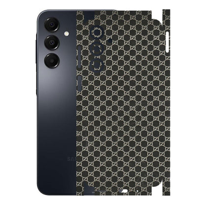 Samsung A/S Series Phone Skins (All Models) - Black G Print - 3D Embossed Finish (L-109) Samsung Galaxy A16