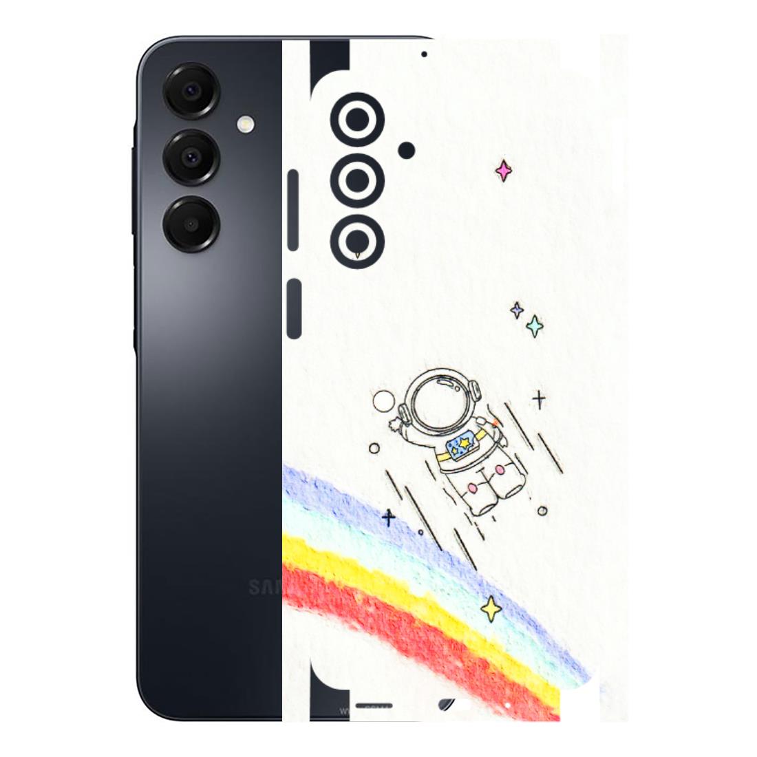 Samsung A/S Series Phone Skins (All Models) - Milkyway Astronaut - 3D Embossed Finish (L-110) Samsung Galaxy A16