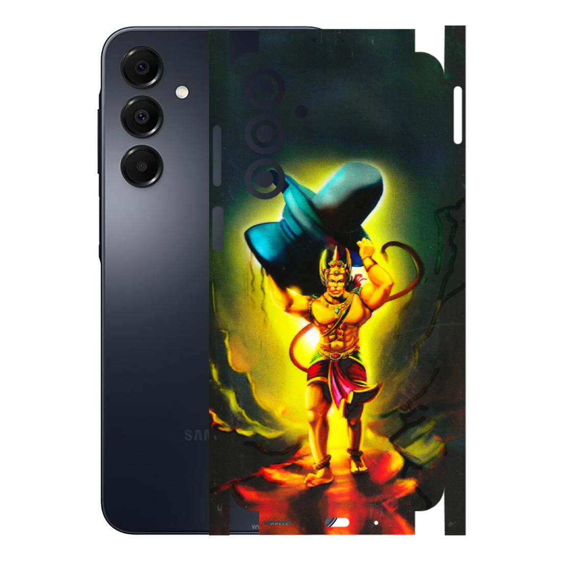 Samsung A/S Series Phone Skins (All Models) - Hanuman Ji - 3D Embossed Finish (L-128) Samsung Galaxy A16