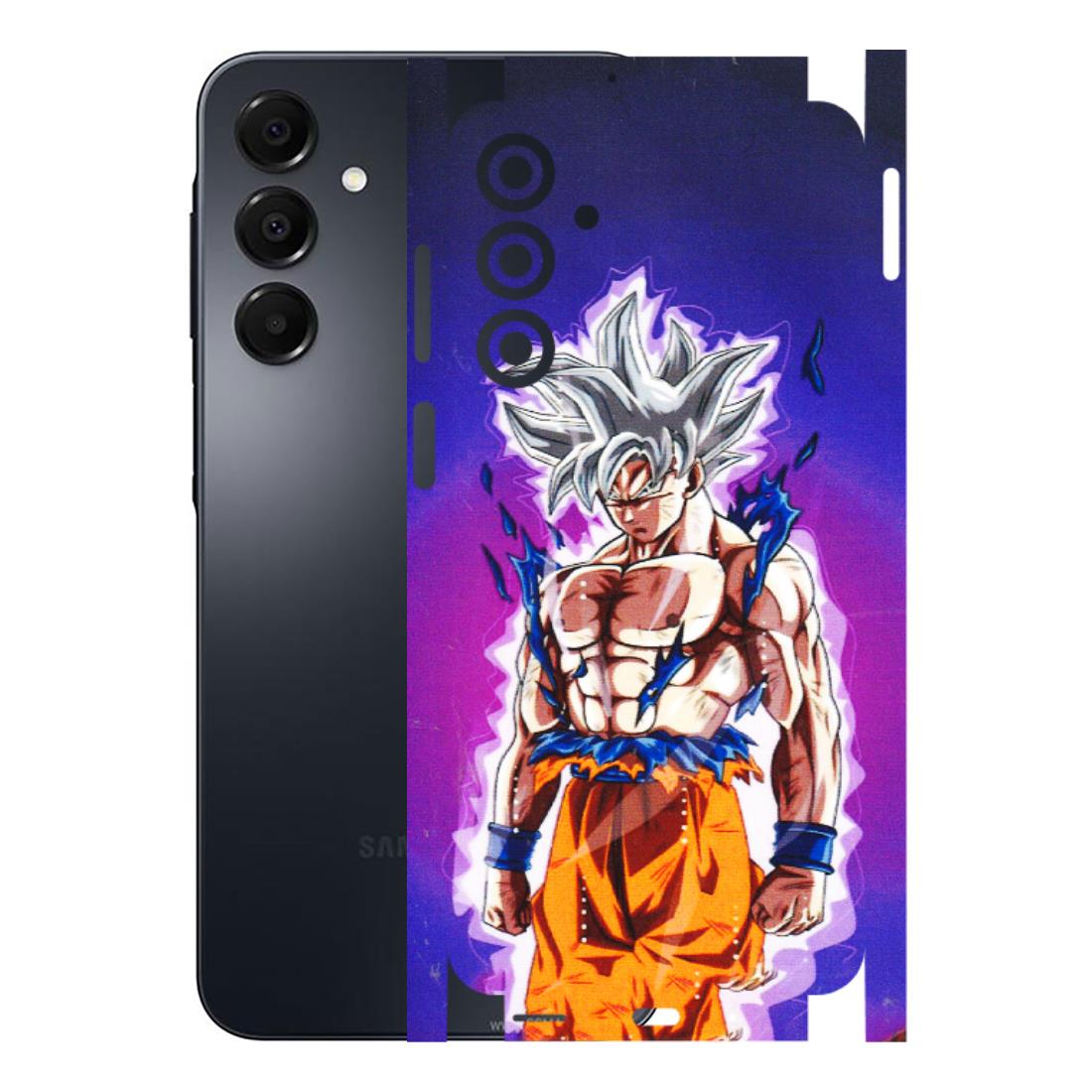 Samsung A/S Series Phone Skins (All Models) - Goku Purple Anime - 3D Embossed Finish (L-147) Samsung Galaxy A16