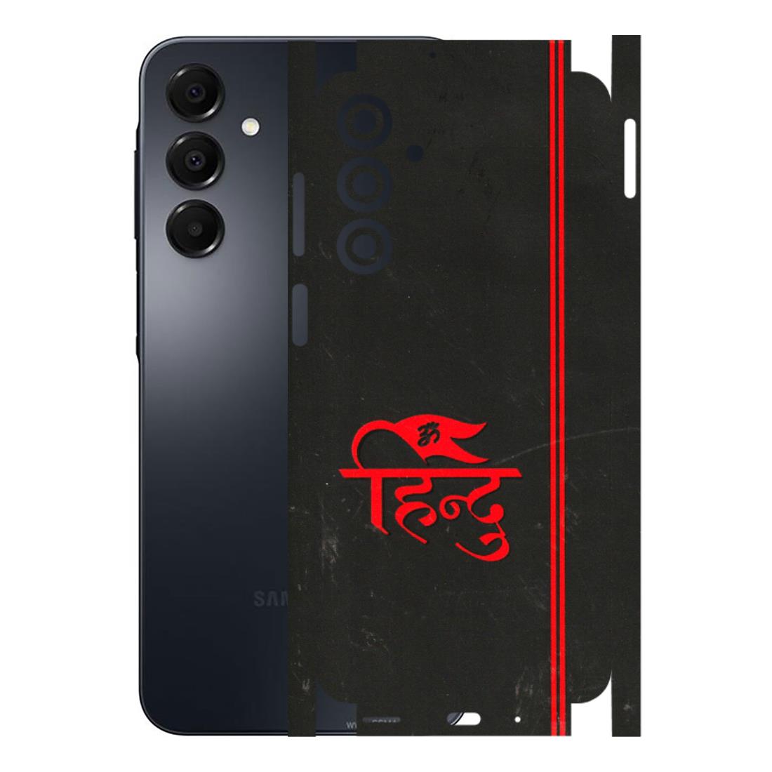 Samsung A/S Series Phone Skins (All Models) - Hindu Black - 3D Embossed Finish (L-153) Samsung Galaxy A16