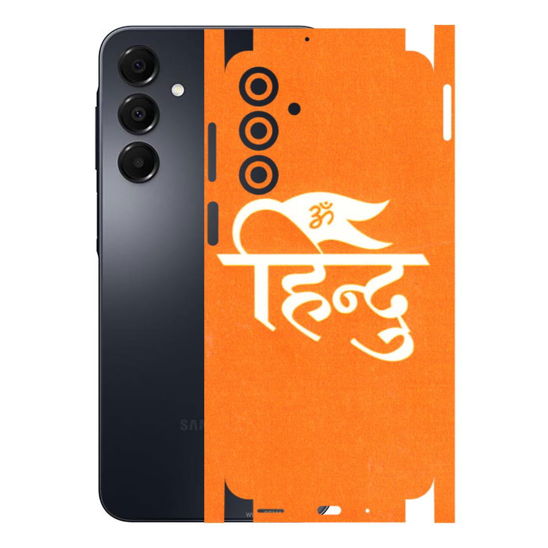 Samsung A/S Series Phone Skins (All Models) - Hindu Kesari - 3D Embossed Finish (L-154) Samsung Galaxy A16