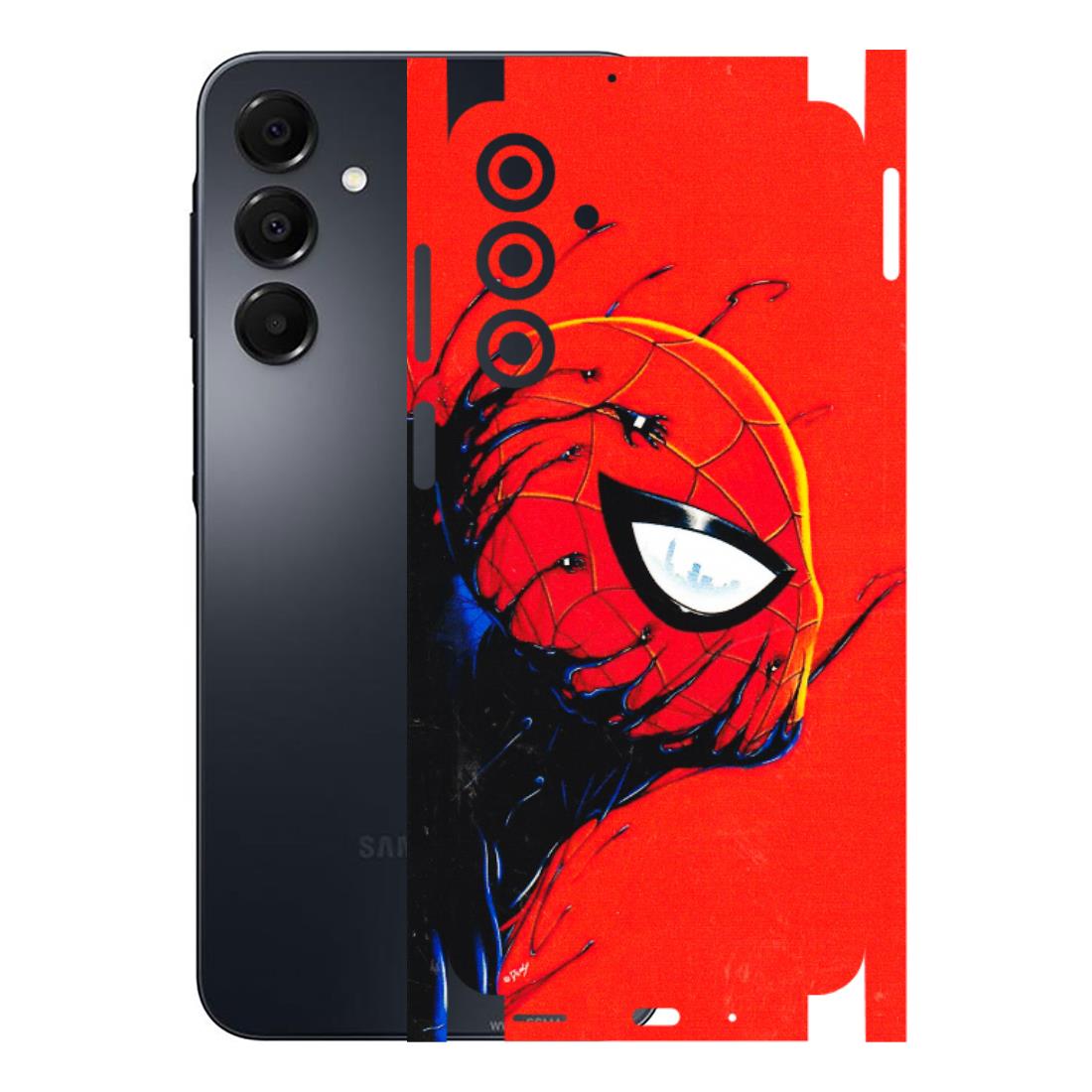 Samsung A/S Series Phone Skins (All Models) - Spiderman Face Venom - 3D Embossed Finish (L-165) Samsung Galaxy A16