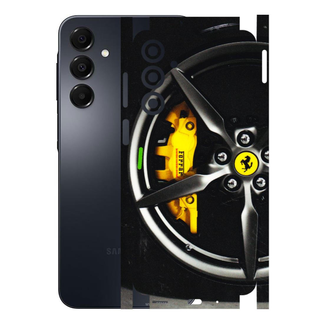 Samsung A/S Series Phone Skins (All Models) - Ferrari Wheel Alloy - 3D Embossed Finish (L-173) Samsung Galaxy A16