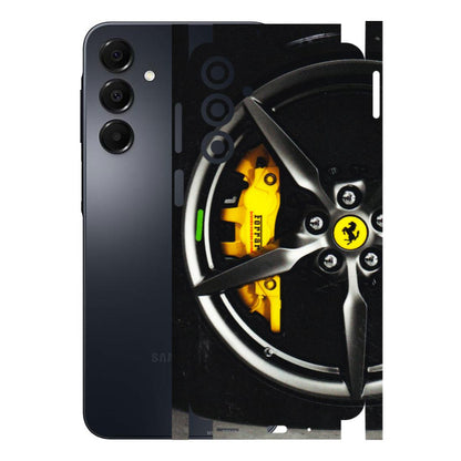 Samsung A/S Series Phone Skins (All Models) - Ferrari Wheel Alloy - 3D Embossed Finish (L-173) Samsung Galaxy A16