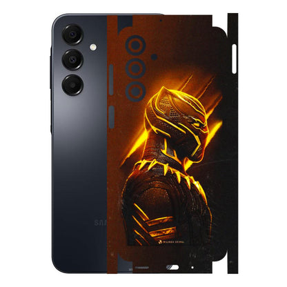 Samsung A/S Series Phone Skins (All Models) - Gold Black Panther - 3D Embossed Finish (L-181) Samsung Galaxy A16