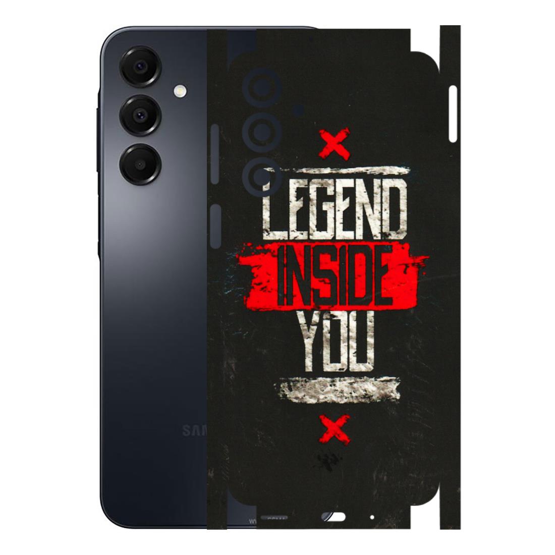 Samsung A/S Series Phone Skins (All Models) - Legend Inside You - 3D Embossed Finish (L-186) Samsung Galaxy A16