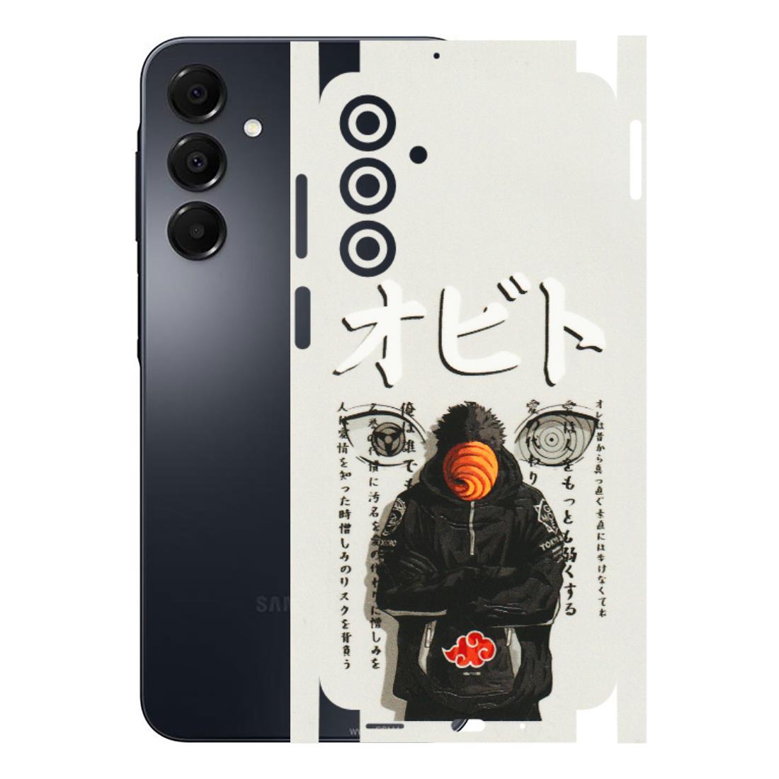 Samsung A/S Series Phone Skins (All Models) - Obito Anime Eye - 3D Embossed Finish (L-19) Samsung Galaxy A16