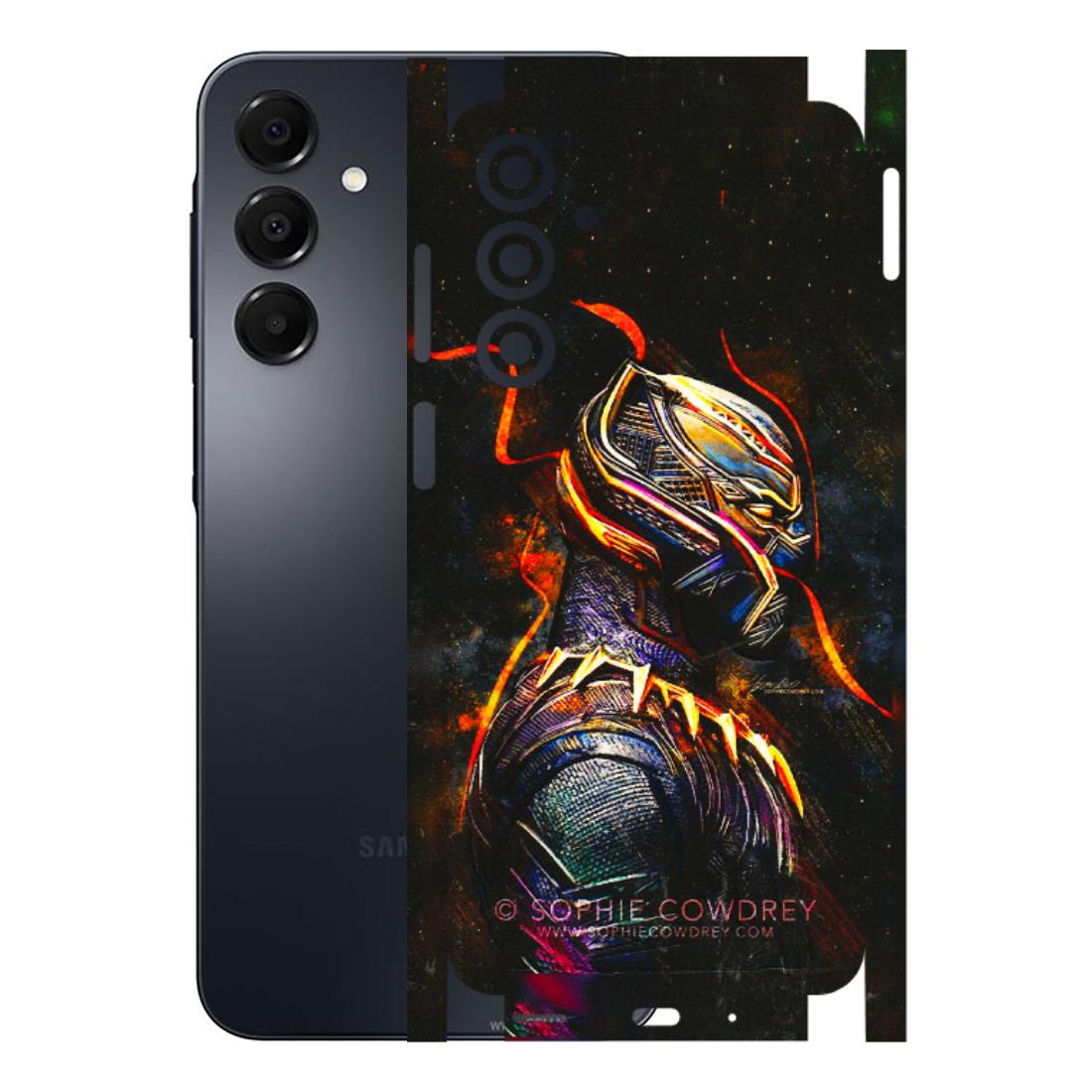 Samsung A/S Series Phone Skins (All Models) - Black Panther - 3D Embossed Finish (L-190) Samsung Galaxy A16