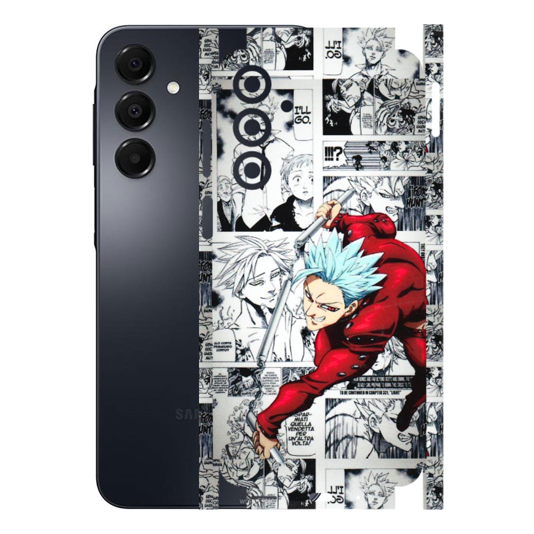 Samsung A/S Series Phone Skins (All Models) - Anime Comic - 3D Embossed Finish (L-192) Samsung Galaxy A16