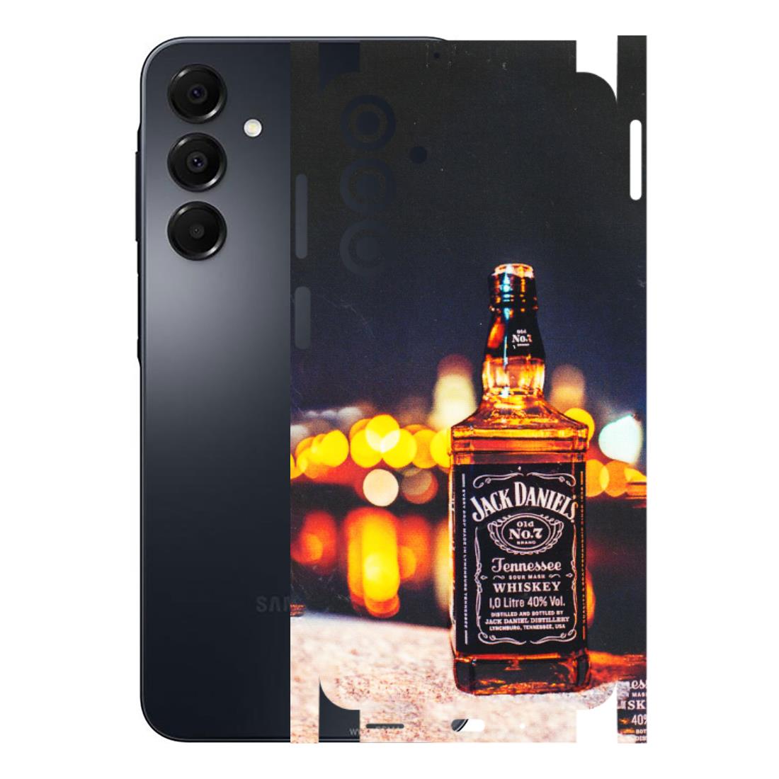 Samsung A/S Series Phone Skins (All Models) - JD Whiskey Bottle - 3D Embossed Finish (L-20) Samsung Galaxy A16