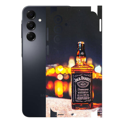Samsung A/S Series Phone Skins (All Models) - JD Whiskey Bottle - 3D Embossed Finish (L-20) Samsung Galaxy A16
