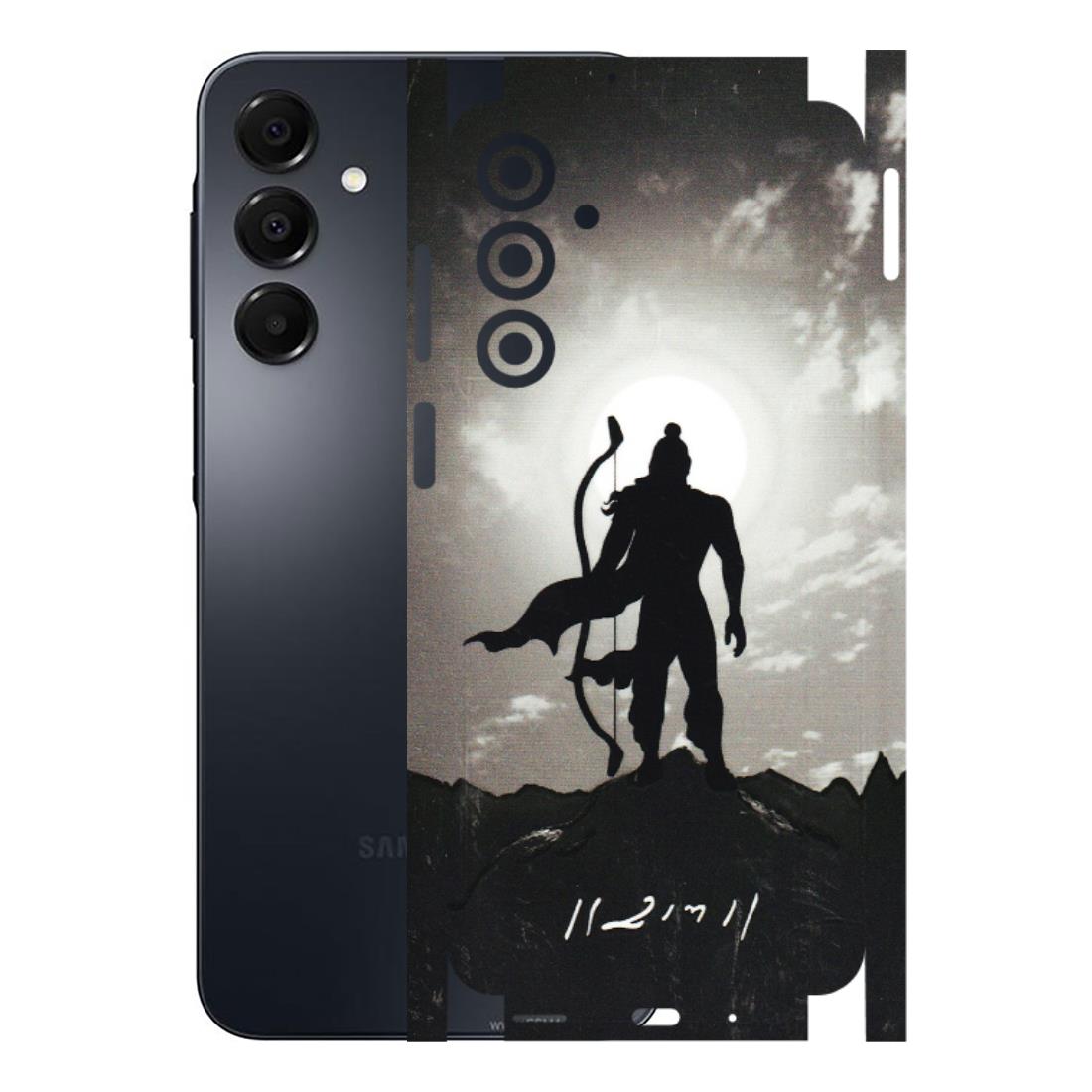 Samsung A/S Series Phone Skins (All Models) - Jai Siya Ram - 3D Embossed Finish (L-200) Samsung Galaxy A16