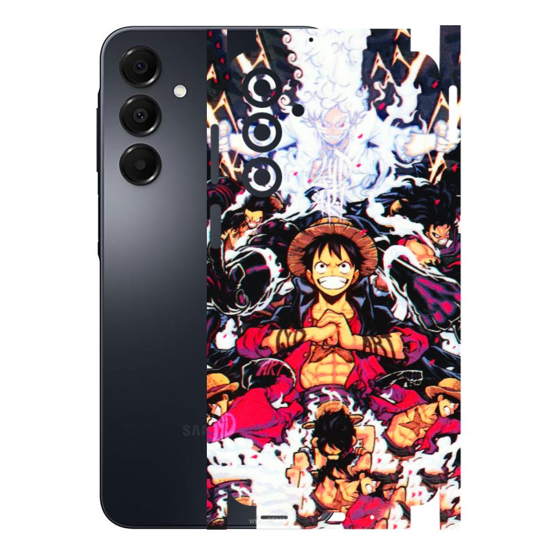 Samsung A/S Series Phone Skins (All Models) - Luffy Anime Character - 3D Embossed Finish (L-203) Samsung Galaxy A16