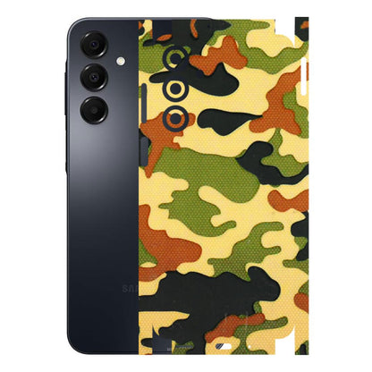 Samsung A/S Series Phone Skins (All Models) - Indian Military - 3D Embossed Finish (L-234) Samsung Galaxy A16