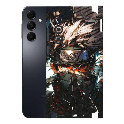 Samsung A/S Series Phone Skins (All Models) - Kakashi Shattered Glass Effect - 3D Embossed Finish (L-237) Samsung Galaxy A16