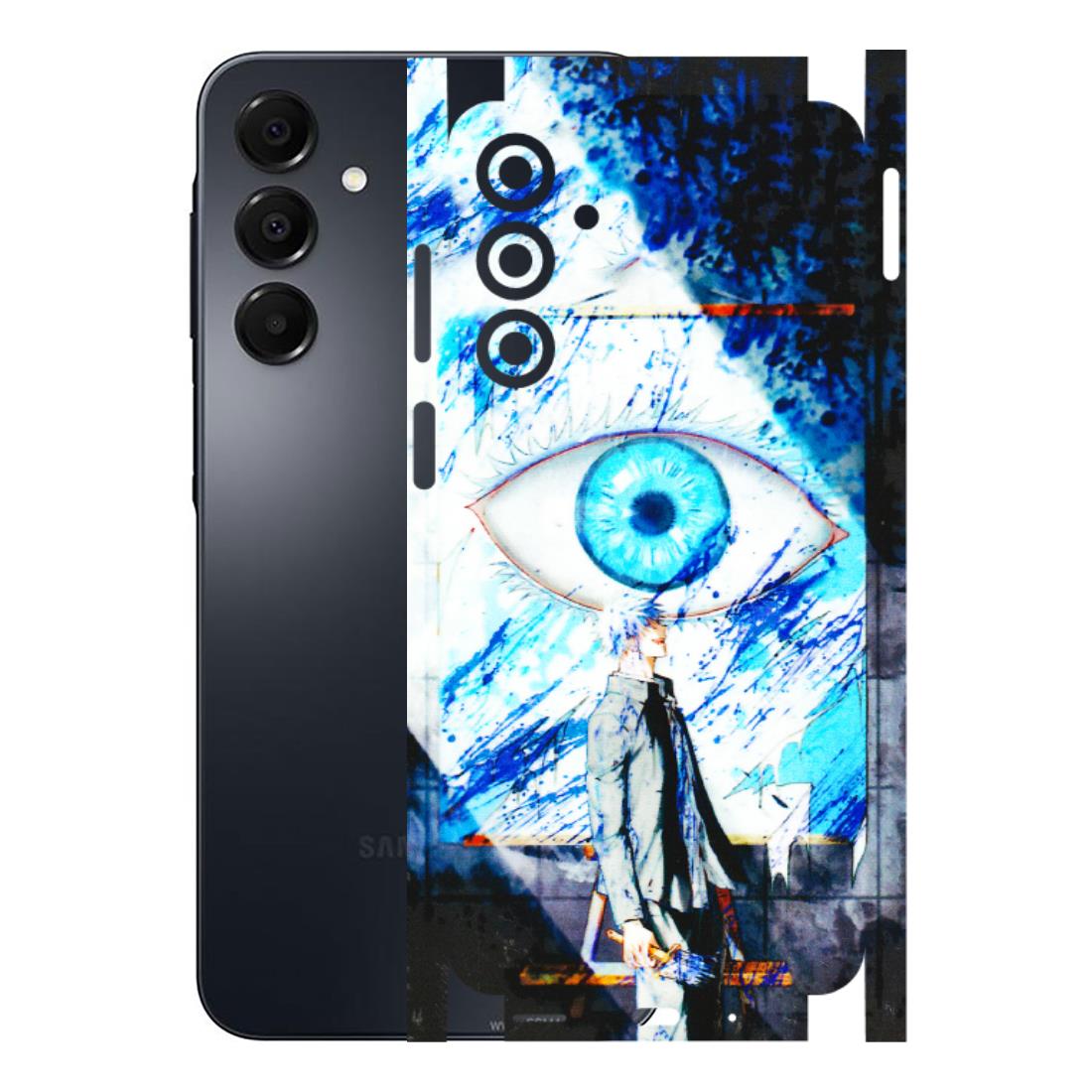 Samsung A/S Series Phone Skins (All Models) - Gojo Satoru evil eye - 3D Embossed Finish (L-239) Samsung Galaxy A16