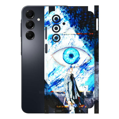 Samsung A/S Series Phone Skins (All Models) - Gojo Satoru evil eye - 3D Embossed Finish (L-239) Samsung Galaxy A16