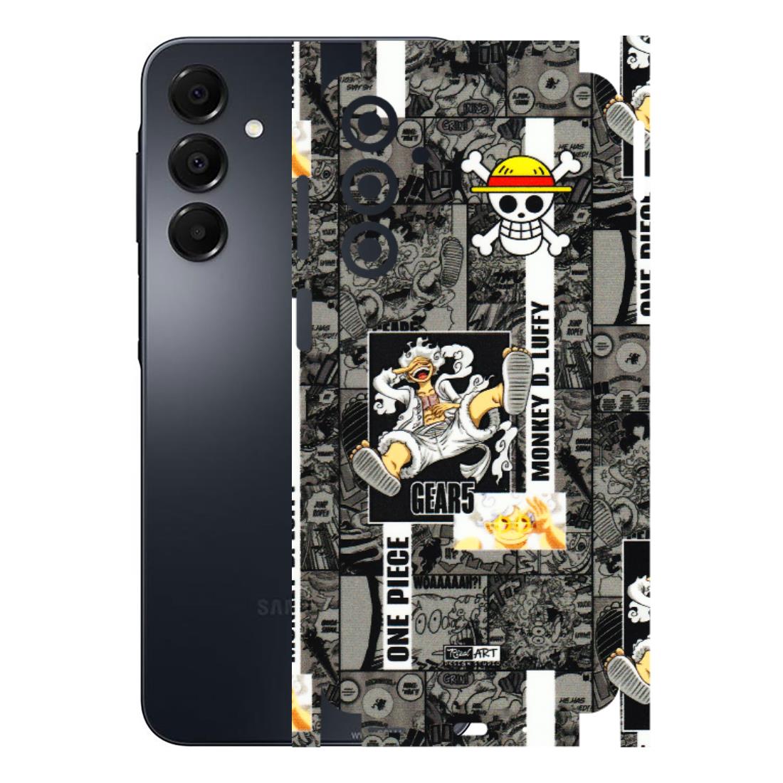 Samsung A/S Series Phone Skins (All Models) - Cuffy Anime MonkeyCamic - 3D Embossed Finish (L-242) Samsung Galaxy A16