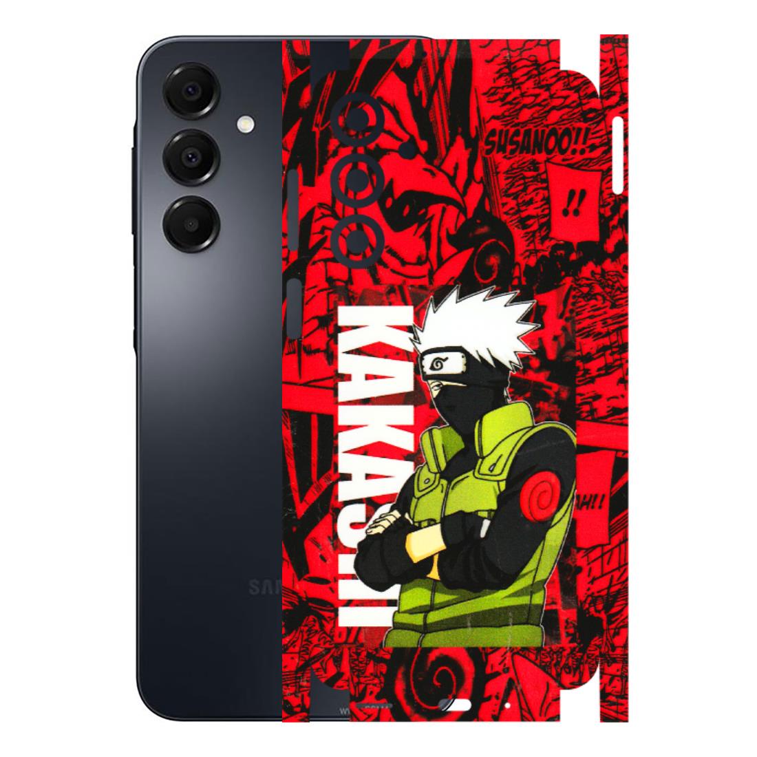 Samsung A/S Series Phone Skins (All Models) - Kakashi Red Anime - 3D Embossed Finish (L-251) Samsung Galaxy A16
