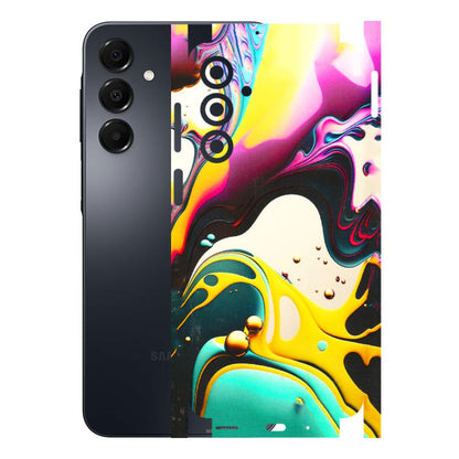 Samsung A/S Series Phone Skins (All Models) - Multicolor Abstract pattern - 3D Embossed Finish (L-254) Samsung Galaxy A16