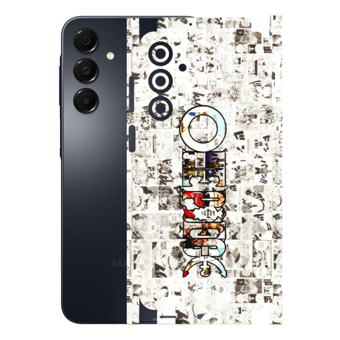 Samsung A/S Series Phone Skins (All Models) - One Piece Manga - 3D Embossed Finish (L-26) Samsung Galaxy A16