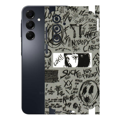 Samsung A/S Series Phone Skins (All Models) - Never Have Love Anime - 3D Embossed Finish (L-260) Samsung Galaxy A16