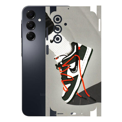 Samsung A/S Series Phone Skins (All Models) - New Grey Sneaker - 3D Embossed Finish (L-261) Samsung Galaxy A16