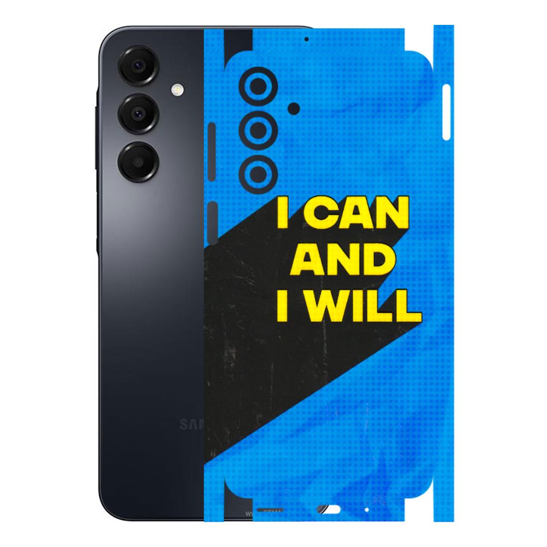 Samsung A/S Series Phone Skins (All Models) - I Can And I Will - 3D Embossed Finish (L-281) Samsung Galaxy A16