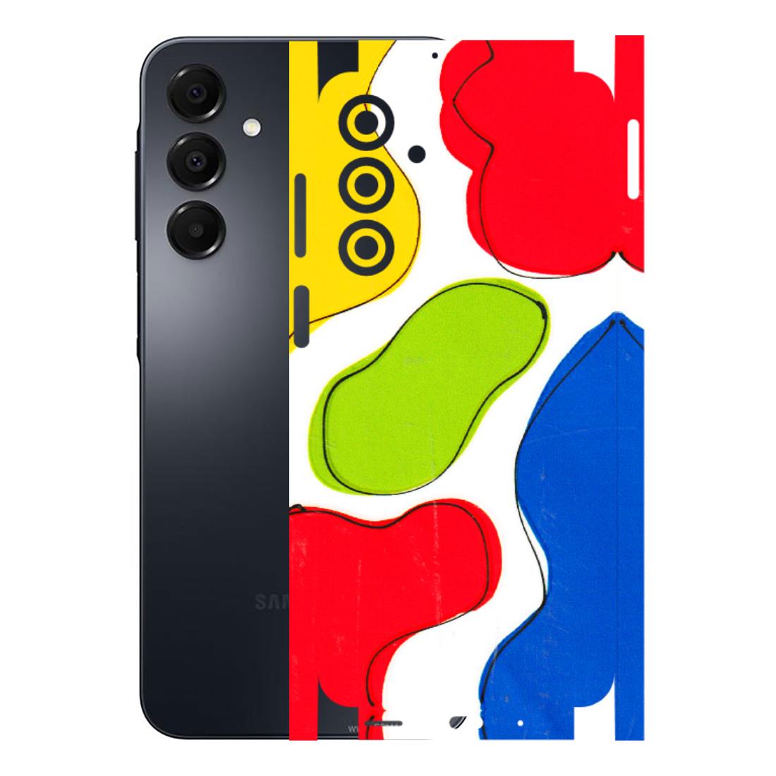 Samsung A/S Series Phone Skins (All Models) - RGB Colour Paint - 3D Embossed Finish (L-284) Samsung Galaxy A16