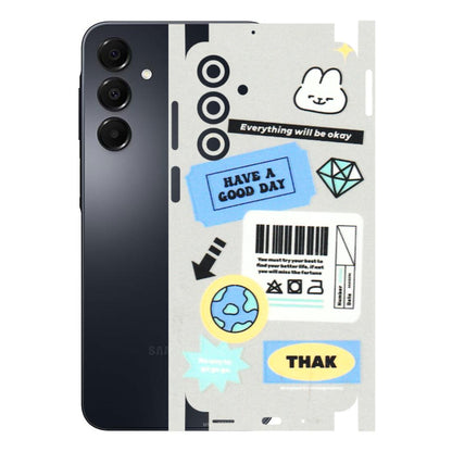 Samsung A/S Series Phone Skins (All Models) - Will Be Okay Design - 3D Embossed Finish (L-316) Samsung Galaxy A16