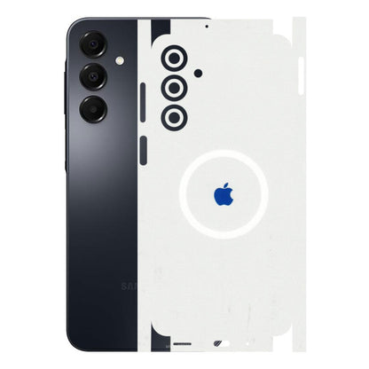 Samsung A/S Series Phone Skins (All Models) - iPhone Magsafe Logo - 3D Embossed Finish (L-320) Samsung Galaxy A16