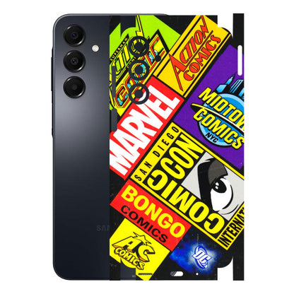 Samsung A/S Series Phone Skins (All Models) - Bongo Comic Con - 3D Embossed Finish (L-325) Samsung Galaxy A16
