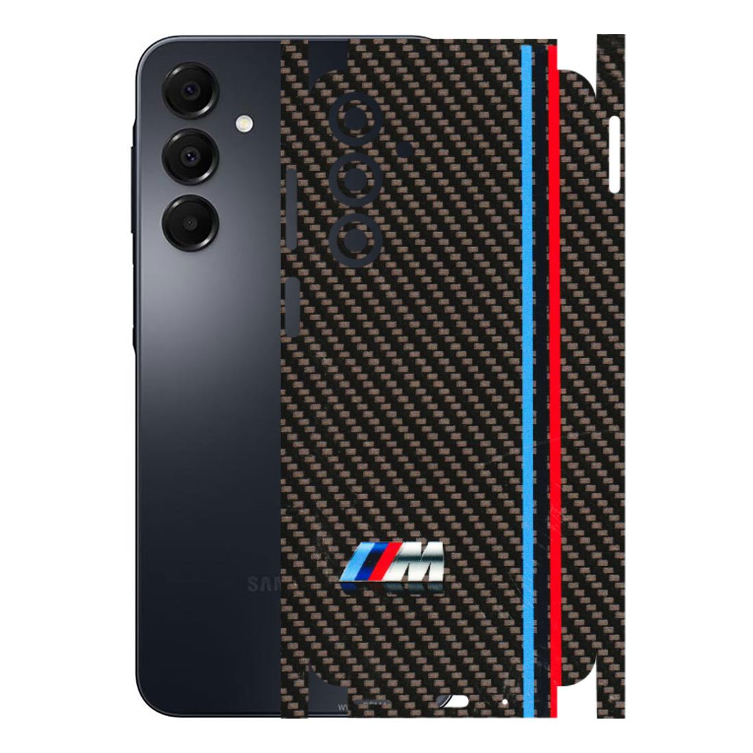Samsung A/S Series Phone Skins (All Models) - BM Carbon Fiber Feels - 3D Embossed Finish (L-38) Samsung Galaxy A16