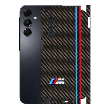 Samsung A/S Series Phone Skins (All Models) - BM Carbon Fiber Feels - 3D Embossed Finish (L-38) Samsung Galaxy A16