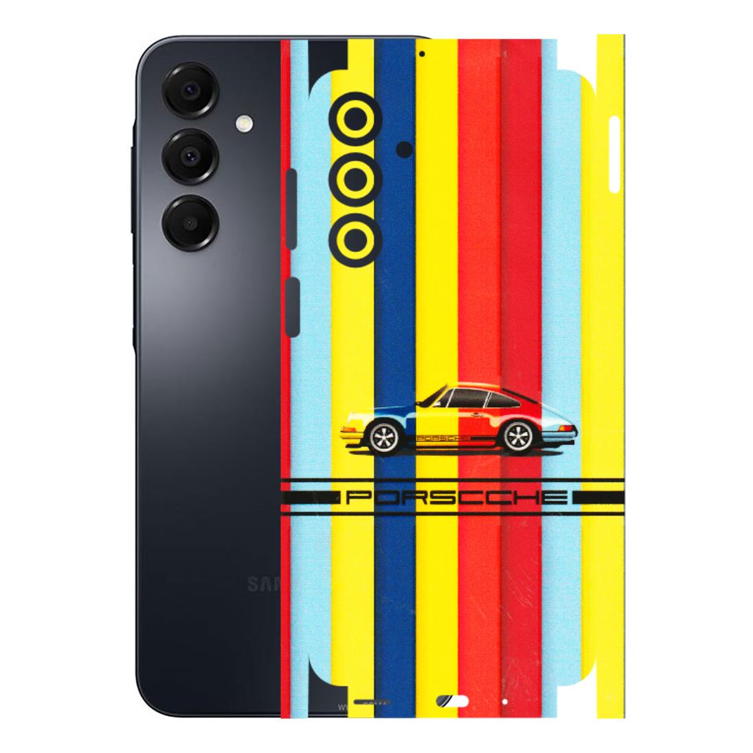Samsung A/S Series Phone Skins (All Models) - Multicolour Porche - 3D Embossed Finish (L-39) Samsung Galaxy A16
